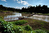 Luang Prabang, Laos - Walking along the riverfront of the Mekong and the Nam Khan